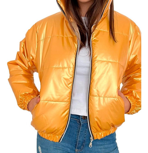 Puffer Metalizada
