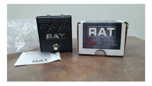 Pedal de efeito Proco RAT2 preto | MercadoLivre
