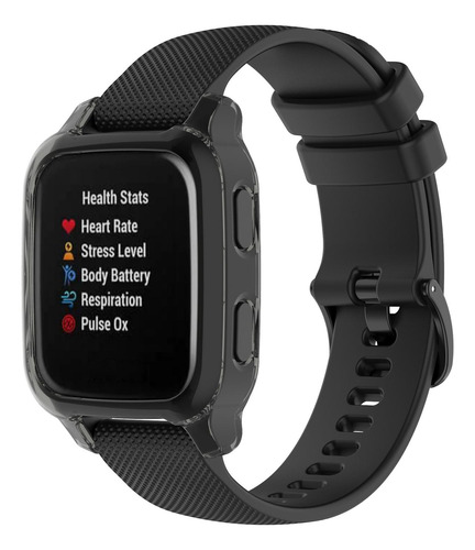 2 Reloj Inteligente Con Protector De Pantalla De Negro