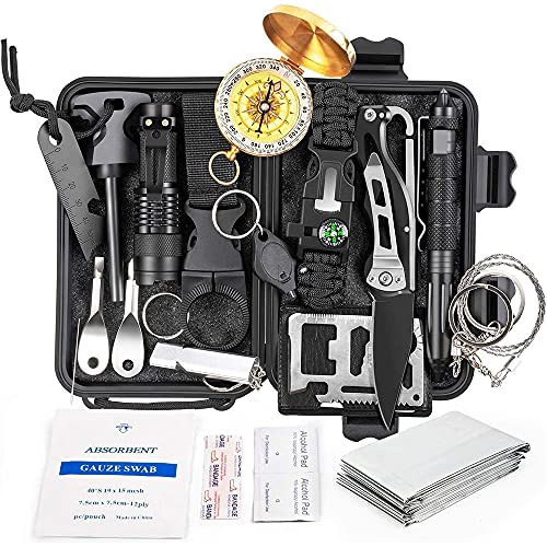 Pincer 18-in-1 Kit De Supervivencia De Emergencia - W7fr6