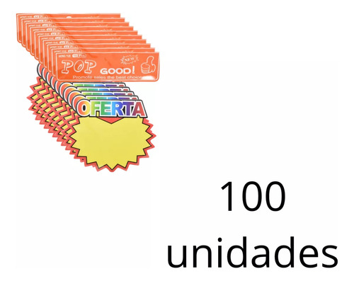 Carteles En Cartulina Oferta Impresa X100 Unds