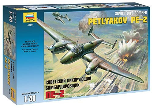 Avión Petlyakov Pe 2 1:48 Zvezda