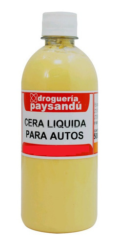 Cera Líquida Para Auto Concentrada 500ml