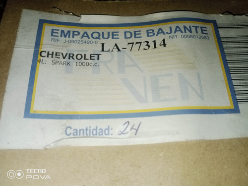 Bajante De Escape La-77314/ Chevrolet Spark 1000 C.c