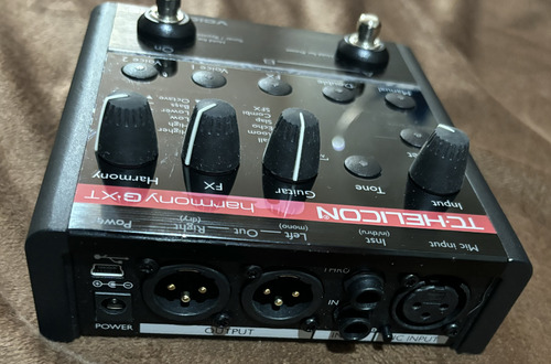 Pedal Efectos Voz/armonía Tc Helicon Voicetone Harmony G Xt (Usado)