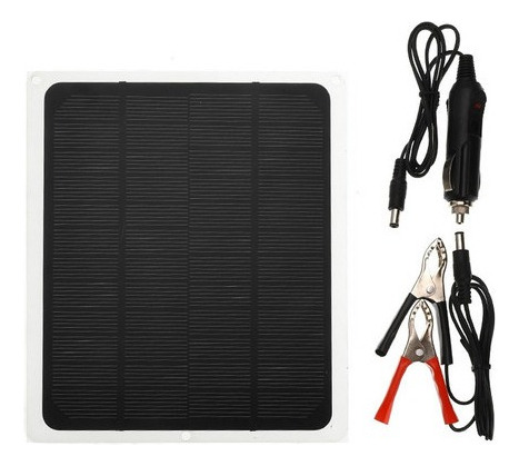 Cargador De Bateria 22w Mpt Panel Solar Dc 12v