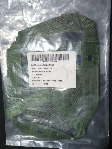 Suspensiones De Cascos De Tropas De Tierra Gentex 99d10674