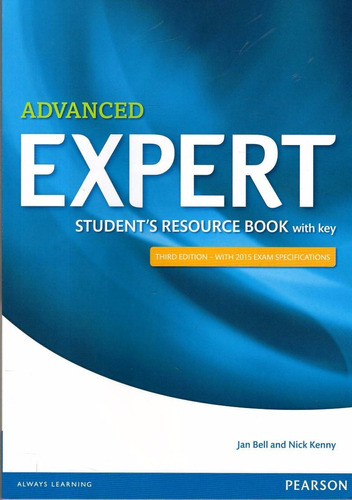 Advanced Expert - Student´s  Resource Book Without Key