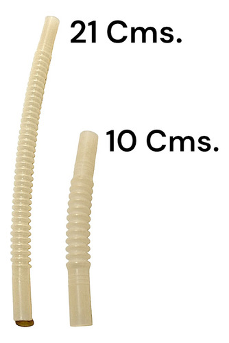 Manguera Corrugada Nylon Bomba Gasolina 10 Cm 21 Cm