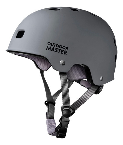 Outdoormaster - Casco De Monopatín Para Ciclismo, Certific.