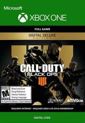 Call Of Duty Black Ops 4 Delux Xbox One Xbox Series X/s