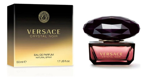 Perfume de mujer Versace Crystal Noir Edp, 50 ml