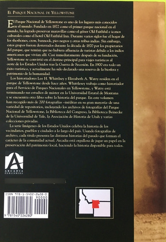 Yellowstone - Parque Nacional Libro (versiòn Español)