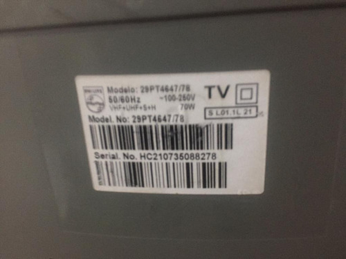 Tv Estéreo Philips 29 - 29pt4647/78 - Funcionando