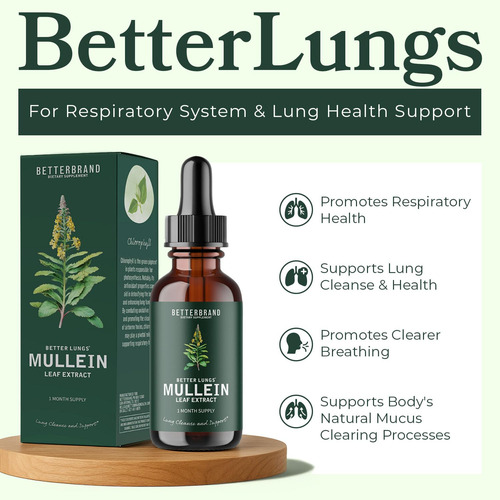 Betterbrand Betterlungs Extracto Hoja Gordolobo Tintura