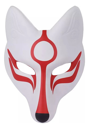 Máscaras De Zorro Para Disfraz De Kabuki Kitsune