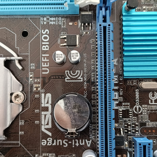 Placa Mãe 1155 Asus H61m-a - Usada, Excelente Estado (Usado)