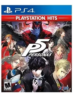 Persona 5 P5 Playstation Hits Ps 4 Nuevo