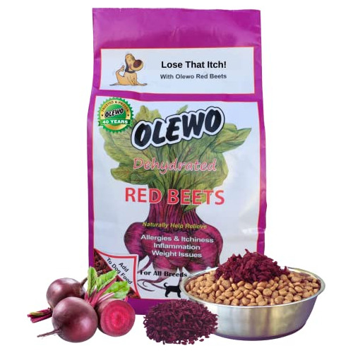 Olewo Original Red Beets For Dogs  Natural Anti Itch Bwleb
