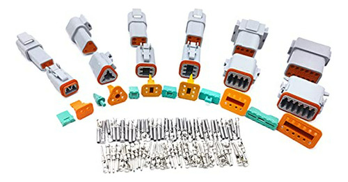 Kit Conectores Eléctricos Automotrices Impermeables