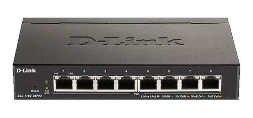 D-link Dgs-1100-08pv2 Swith Administrable 8 Puertos Gigabit