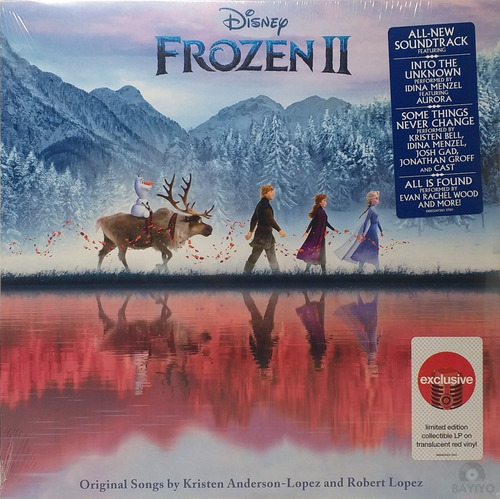 Vinilo Soundtrack Frozen 2 Vinilo Rojo Edición Limitada Usa