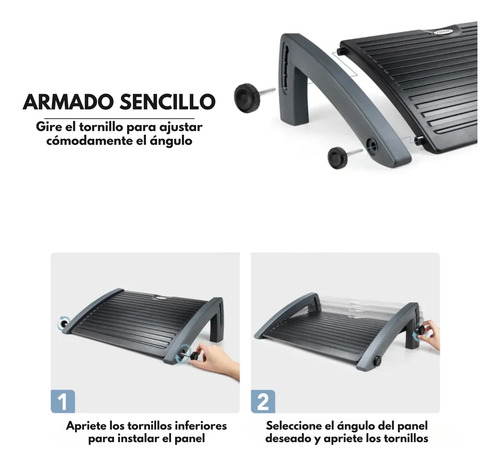 Reposa Apoya Pies Oficina Ergonomico Bajo Escritorio