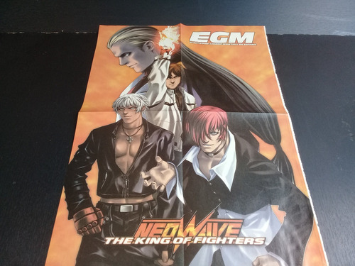 Poster Revista Egm Club Nintendo Castlevania King Of Fighter