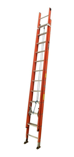 Escalera Extension Fibra 24 Pasos / 7.4 Mts 114 Kg