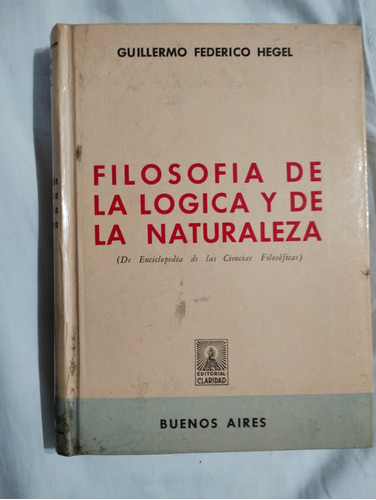 Filosofía De La Lógica Y De La Naturaleza 