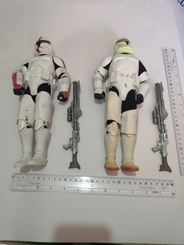 Clone Trooper 12 Pulgadas Aotc Rojo O Blanco Loose (Usado)
