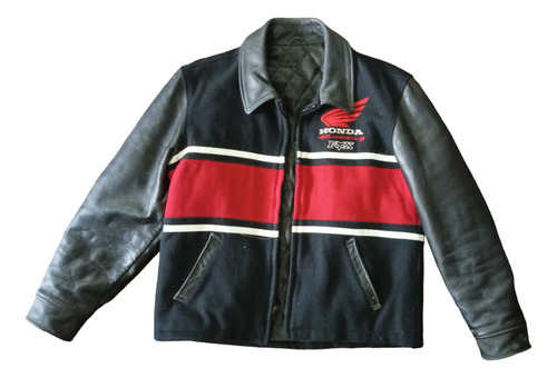 Chaqueta Para Motorizado Honda Racing  Made In Usa / Usado