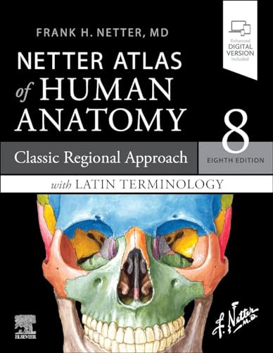 Netter Atlas Human Anatomy Regional Approach Latin Termin  -