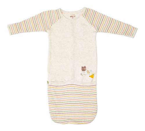 Saco Newborn Bebe Algodón Invierno Niño Gris Claro