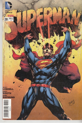 Dc Cómic Superman The New 52 # 28 Bajo Fuego 