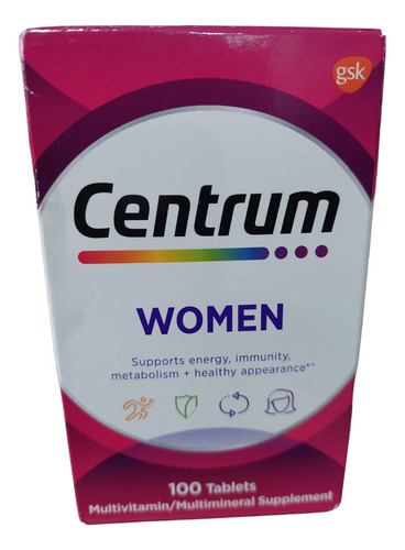 Centrum Women 100 Tabletas Suplemento Inmune