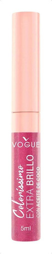  Brillo labial Vogue Extra Brillo Colorissimo color morado brillante 