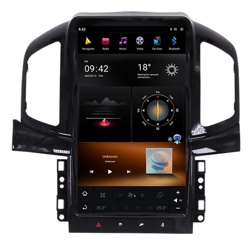 Pantalla Estéreo Chevrolet Captiva 2012-2015 Carplay Tesla