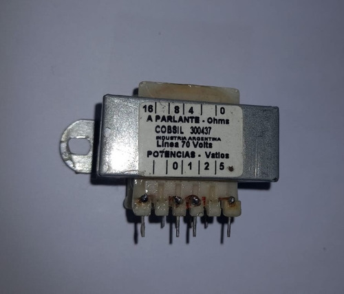 Transformador De Linea Audio Musica Funcional 5w