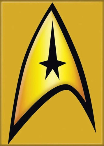 Star Trek  Command Insignia Imán Para Nevera