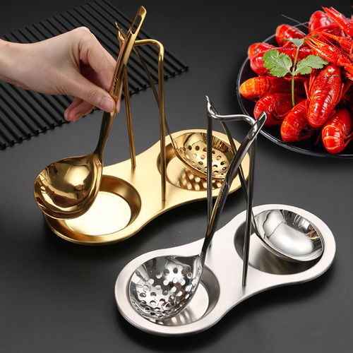 Soporte Para Cuchara De Acero Inoxidable, Soporte Para