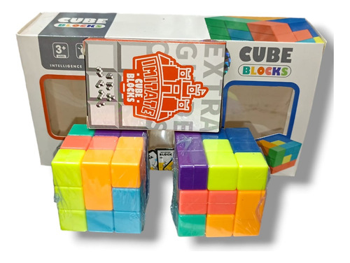 Cubo Soma Armable Plastico X2 Con Cartas