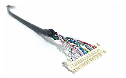 Cabo Lvds De 30pinos 2ch 8bit Para Placas & Telas Lcd / Novo