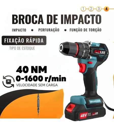 Furadeira Lixadeira Martelete E Chave De Impacto 68v Top