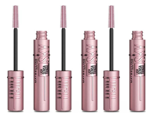 Maybelline Sky High Lash Sensational Color Negro 3pz