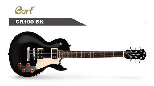 Imagen 1 de 3 de Guitarra Electrica Cort Cr100 Bk Classic Rock