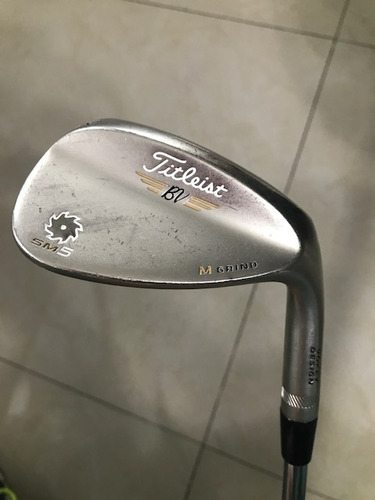 Wedge Titleist Sm5 Chrome M Grind 54.10 Gr Usado Muy Bueno