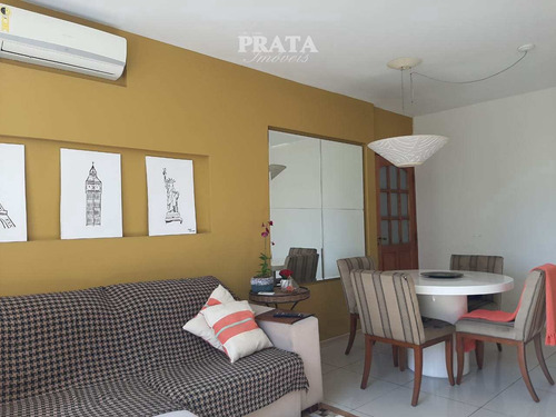 Imagem 4 de 30 de Boqueirão Santos 2 Dormitórios Sala 2 Amb Coz Armários 1 Vg Dem - V399875