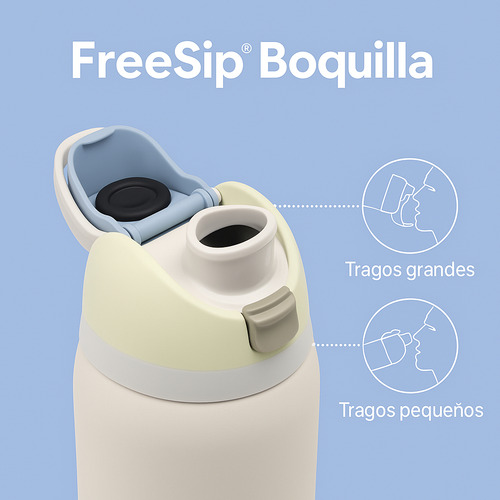 Owala Freesip - Botella Deportiva 24oz/710ml Iced Breeze Briza Playera