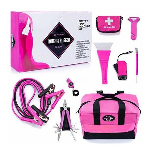 Kit De Emergencia Para Co Pretty Pink Roadside Kit - Kit De 